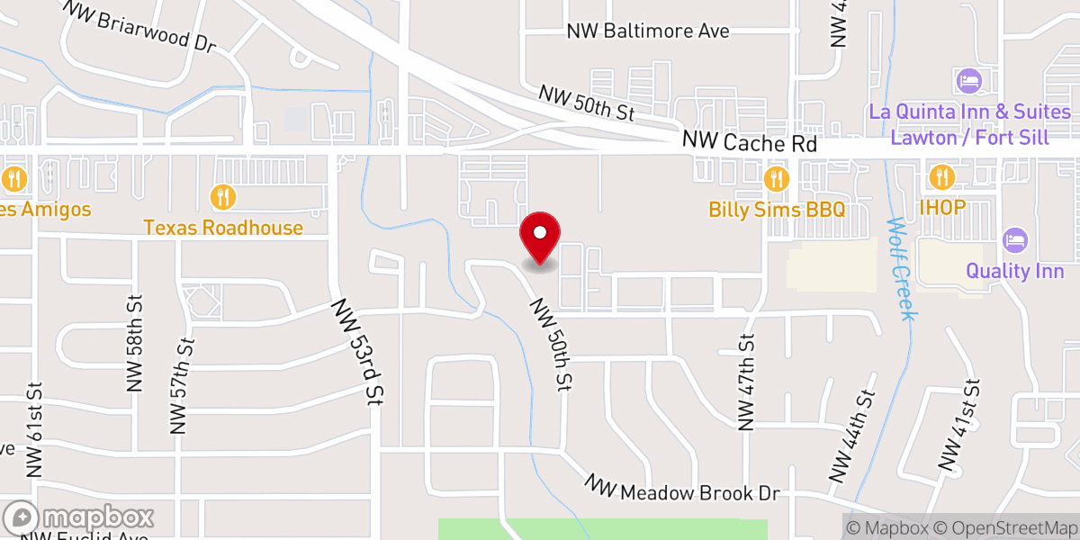 Map showing location of Spring Valley Bible Church