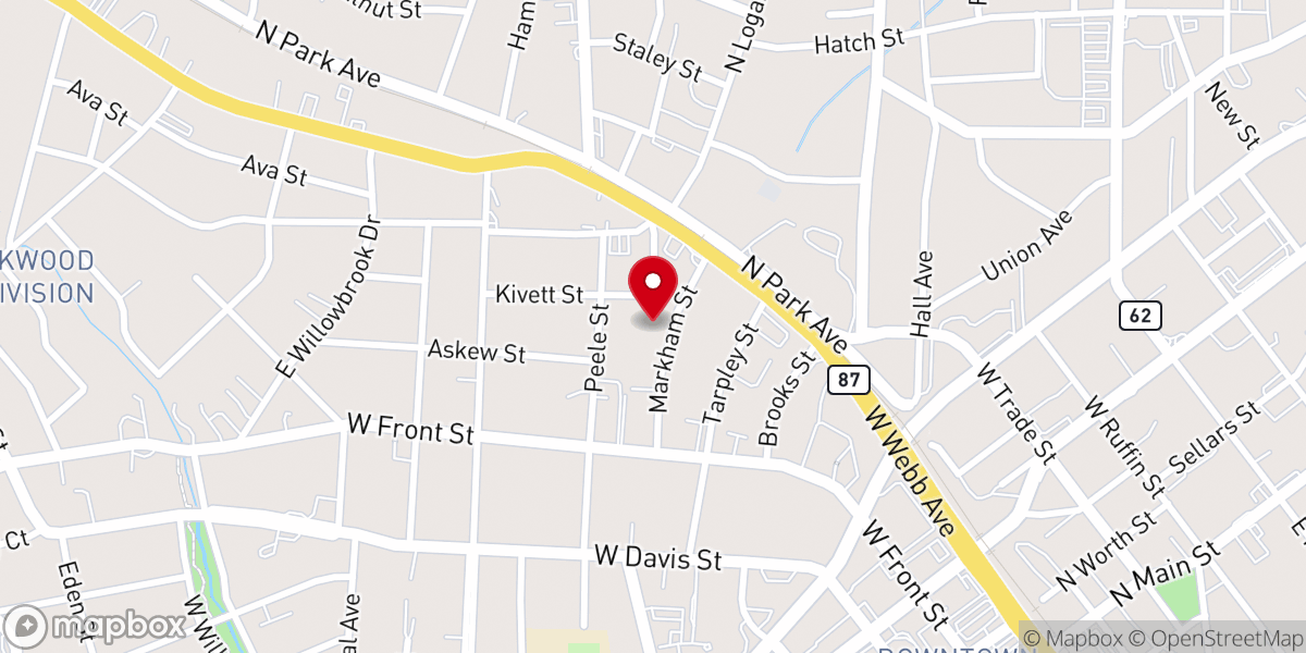 Map showing location of Refuge Temple Church-Our Lord