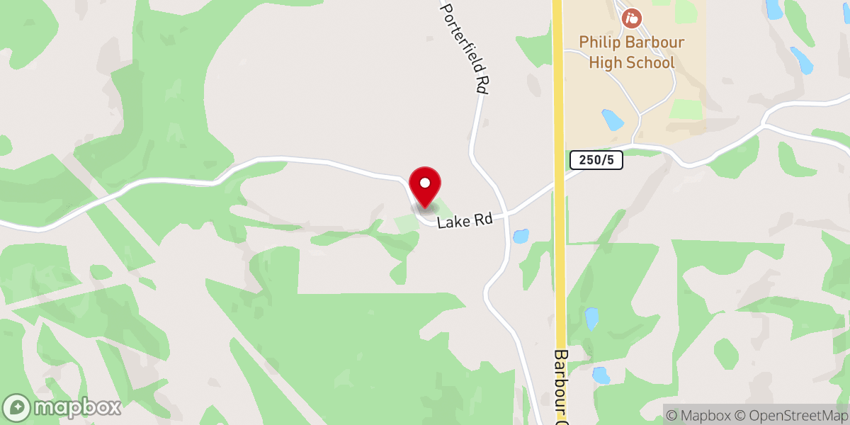 Map showing location of Jerusalem United Methodist Church