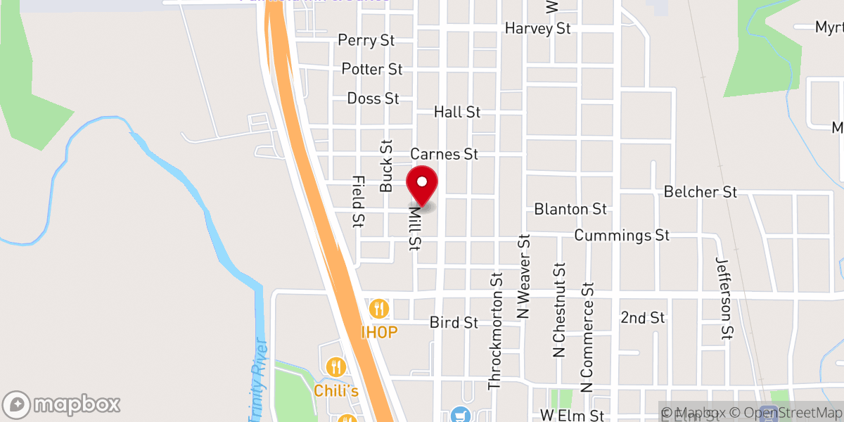 Map showing location of Restoration Community Church