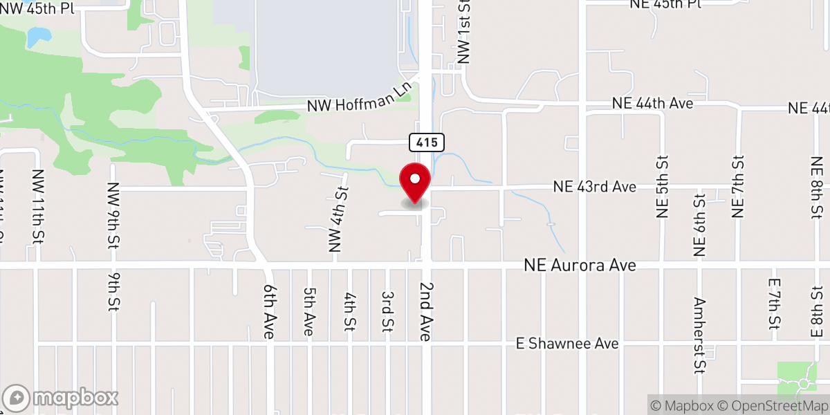 Map showing location of Storehouse Ministries Inc