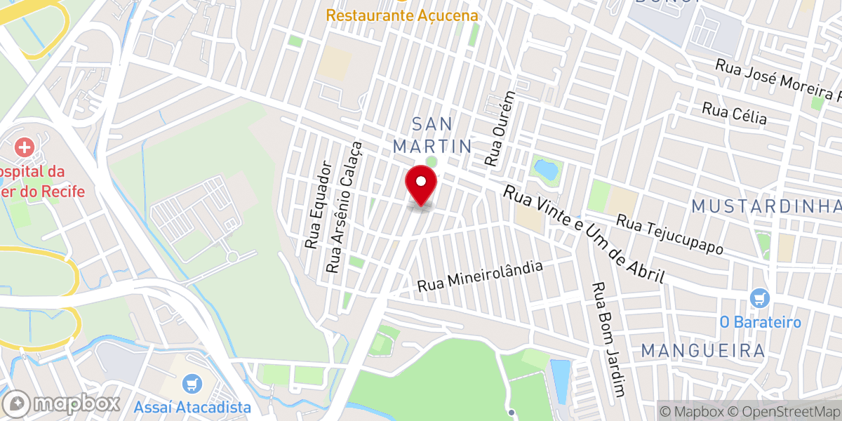Map showing location of Igreja Pentecostal Vidas com Cristo