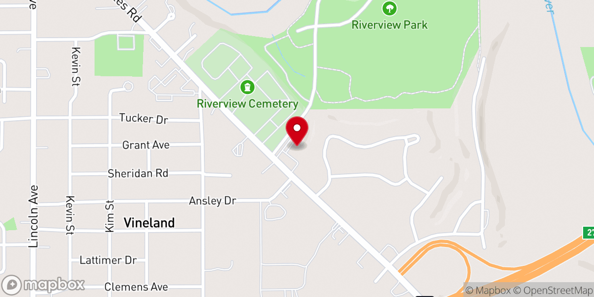 Map showing location of On The Way - Seventh-day Adventist Community