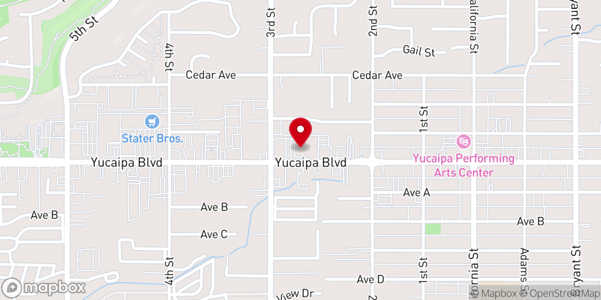 Map showing location of Grace Point Fellowship