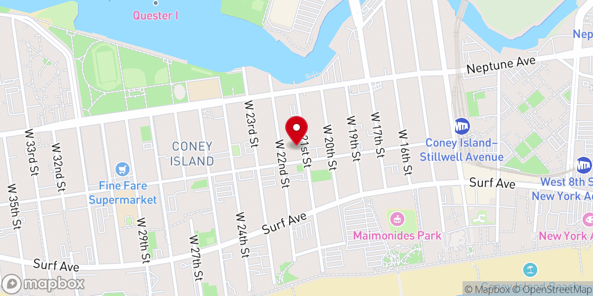 Map showing location of United Community Baptist Church Inc