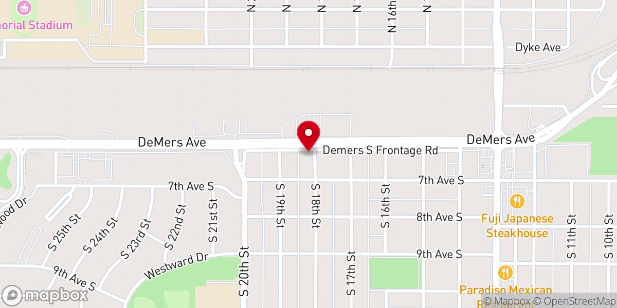 Map showing location of Hosanna Full Gospel Church
