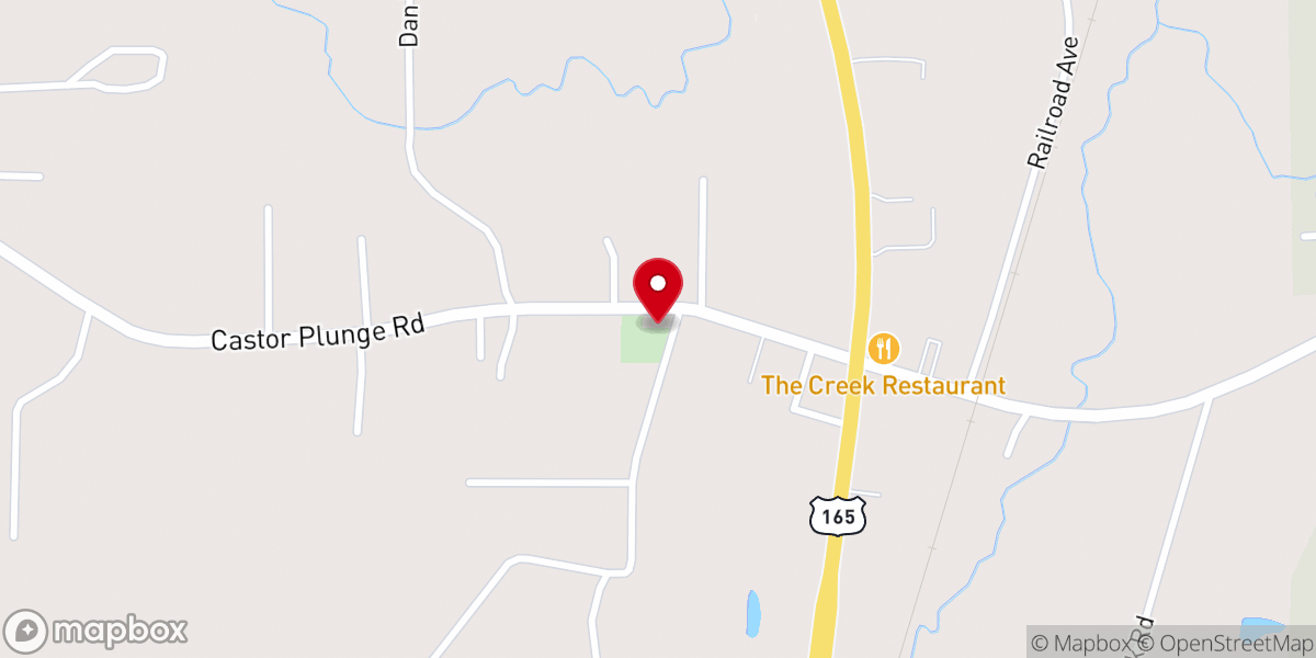 Map showing location of Calvary Woodworth