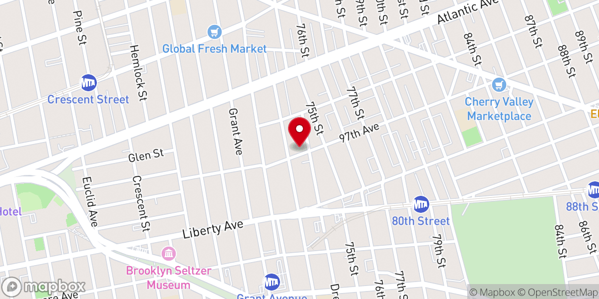 Map showing location of Redeeming Grace Baptist Church
