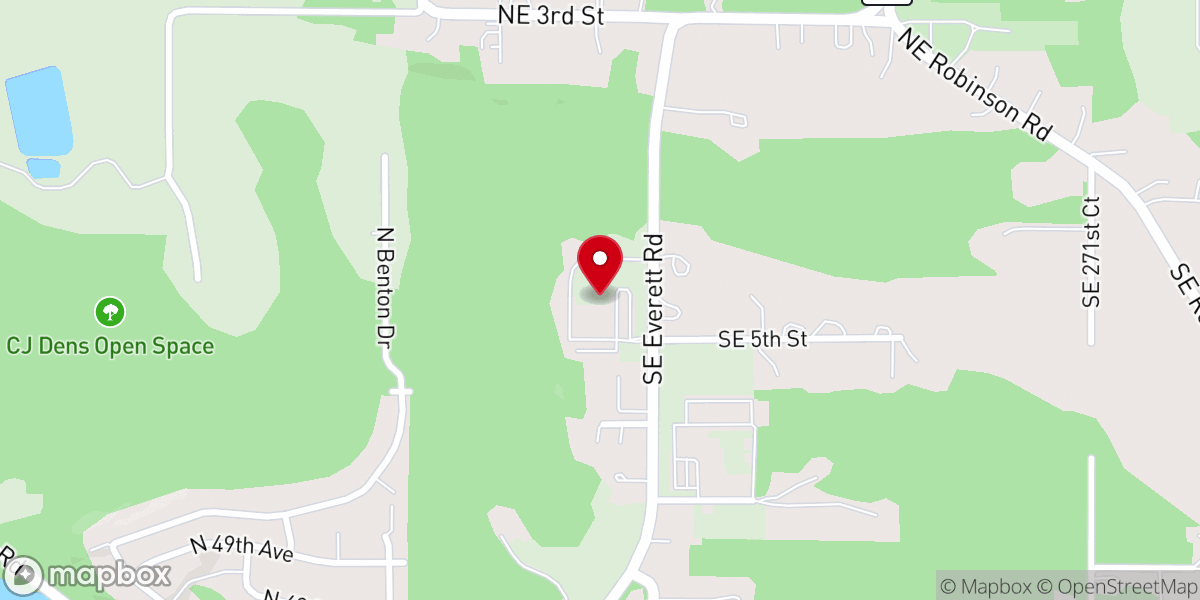 Map showing location of NorthLake Church