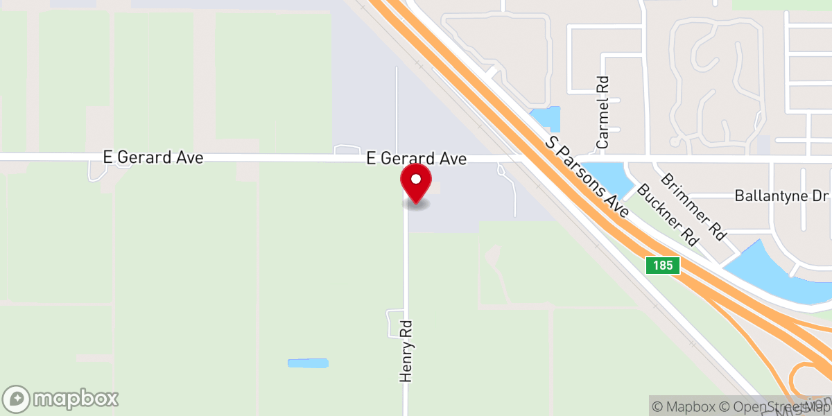 Map showing location of Cedar House of Worship