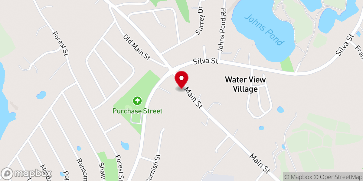 Map showing location of Tabernacle of Hope Church