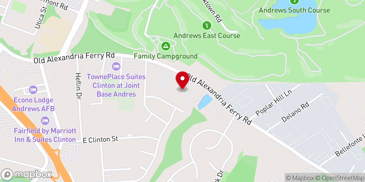 Map showing location of In His Image Christian Ministries