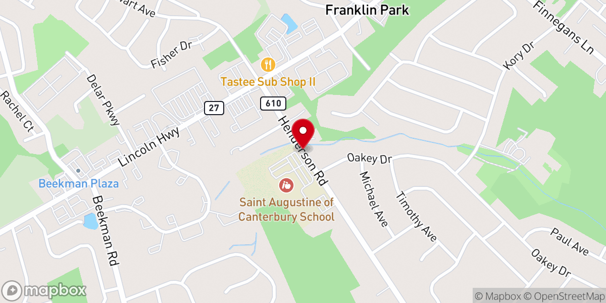 Map showing location of Outreach Ministry