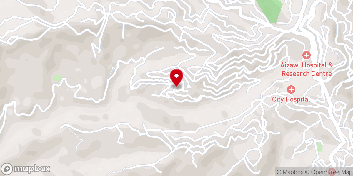 Map showing location of UPC (MZ) Peniel Church, Nursery Veng