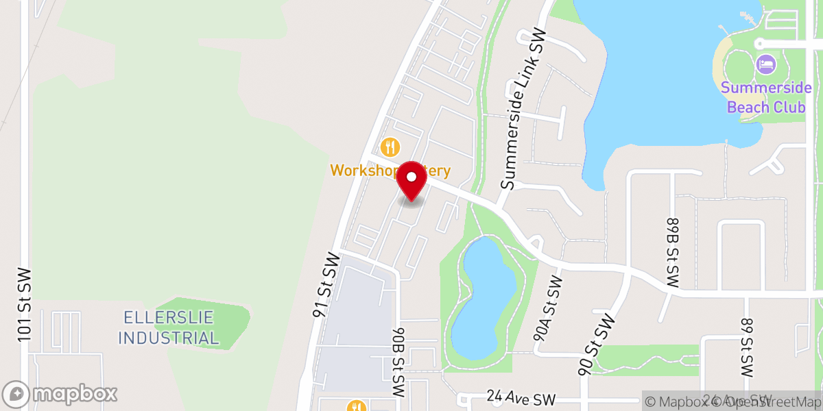 Map showing location of Central Baptist Church (Southeast)
