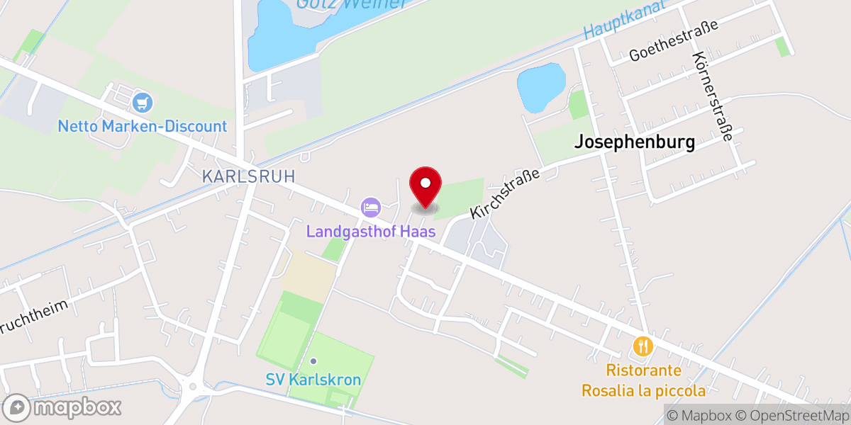 Map showing location of Katholische Pfarrkirche Heiligste Dreifaltigkeit