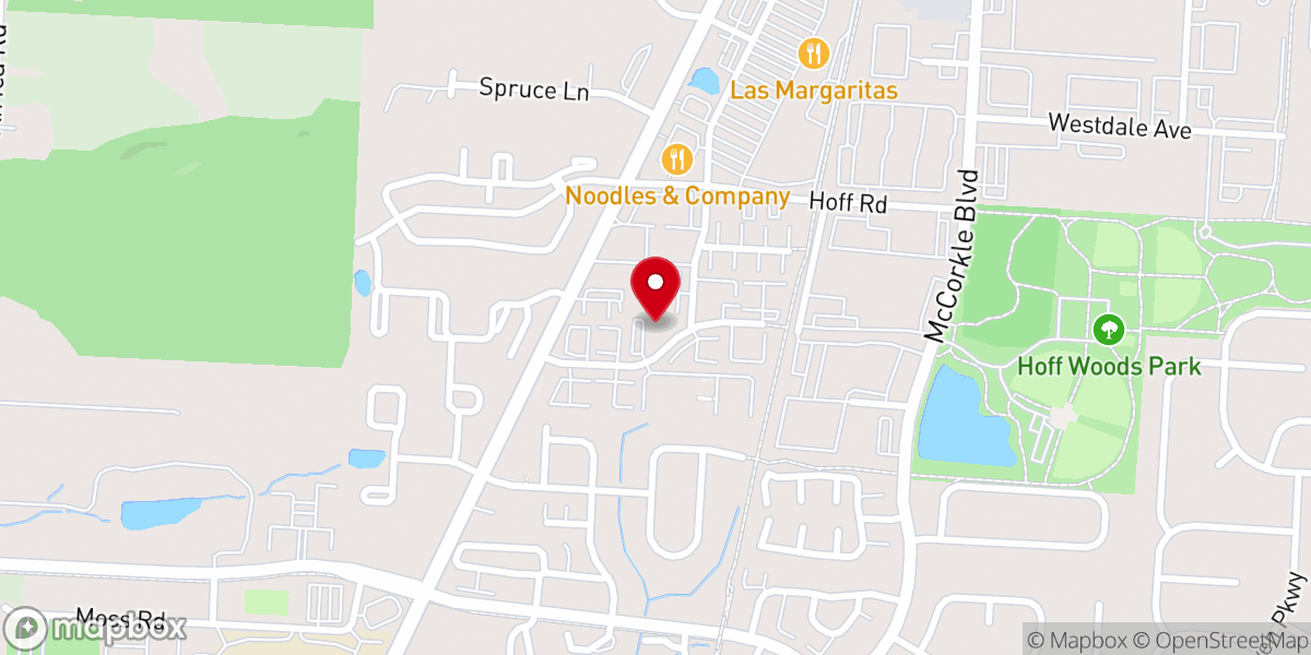 Map showing location of Triumphant Church