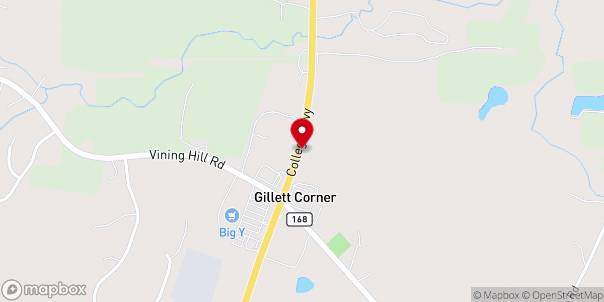 Map showing location of Christ Church United Methodist