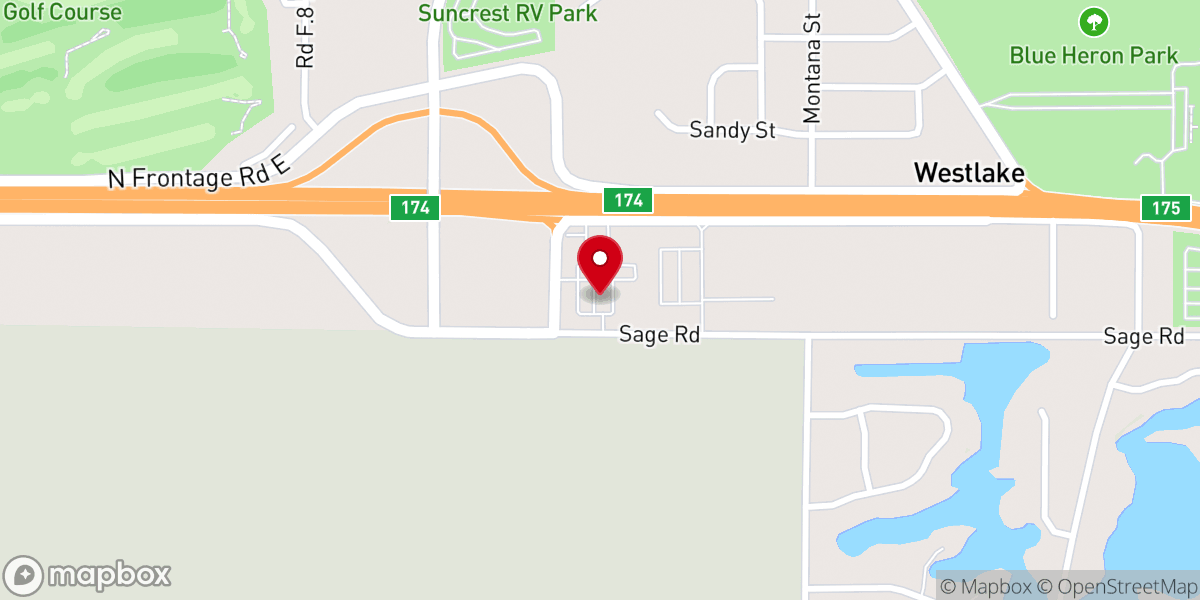 Map showing location of Love's Travel Stop