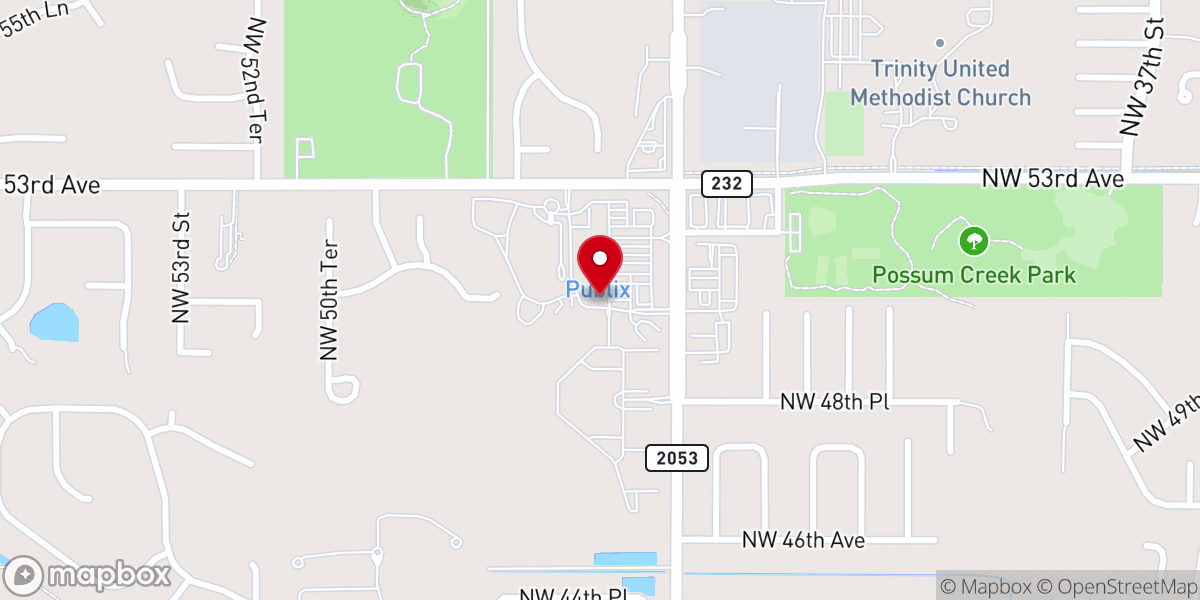 Map showing location of Catalyst Gainesville Inc