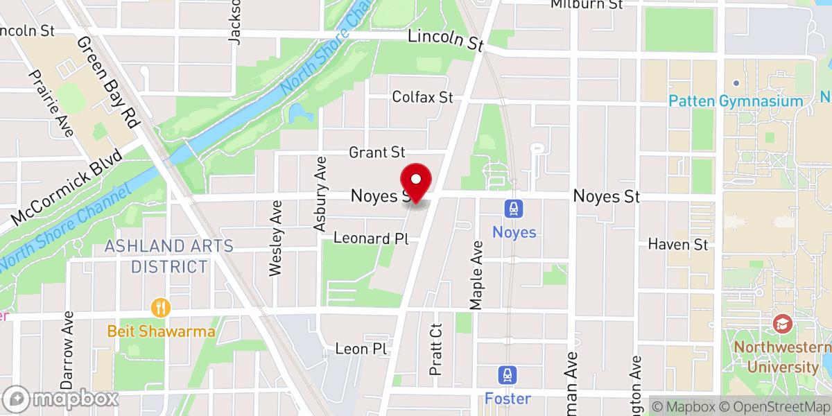 Map showing location of Sherman United Methodist Church