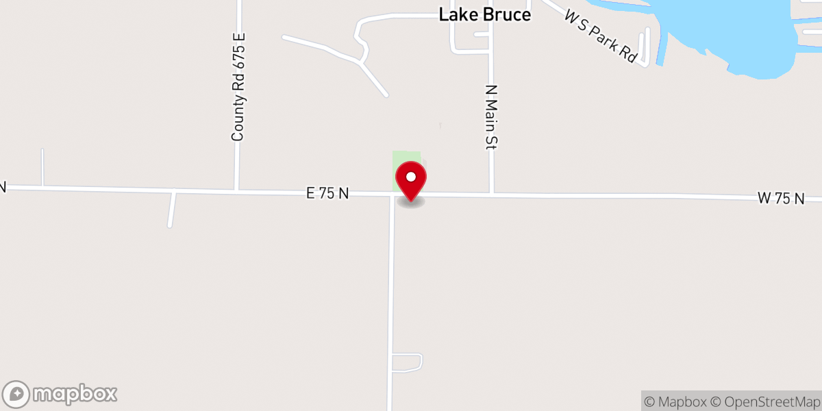 Map showing location of Pleasant Hill Church