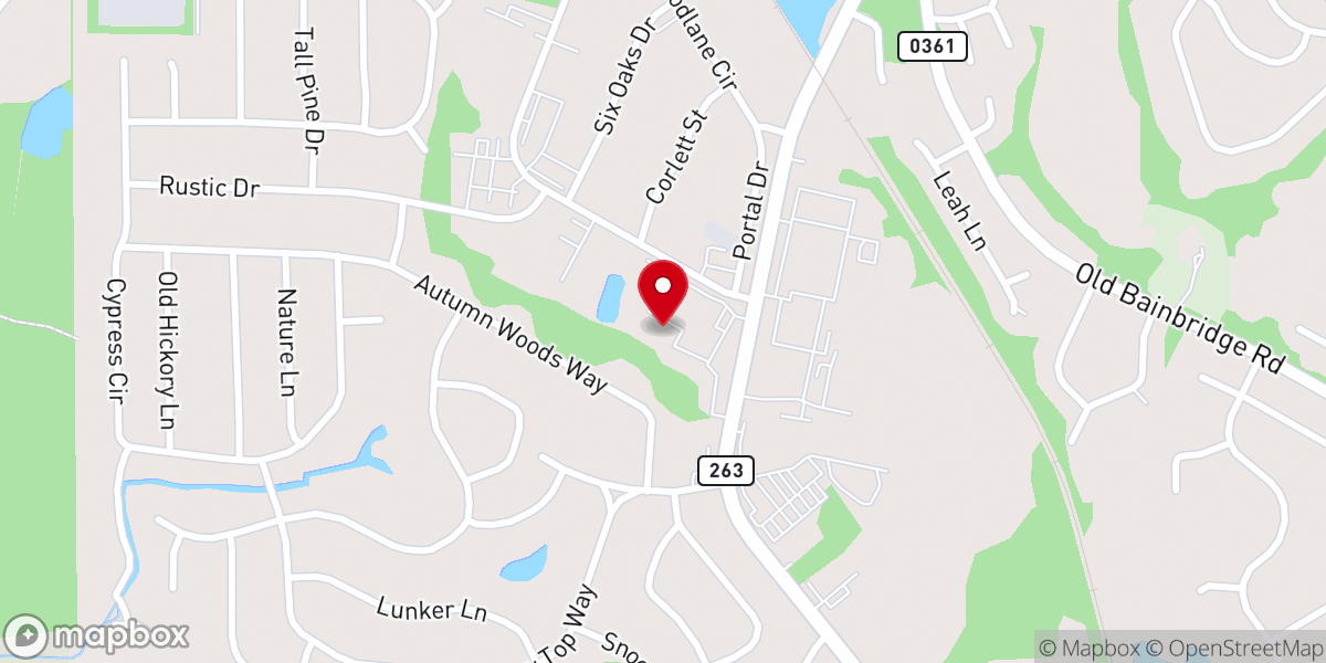 Map showing location of Generation Revival Church