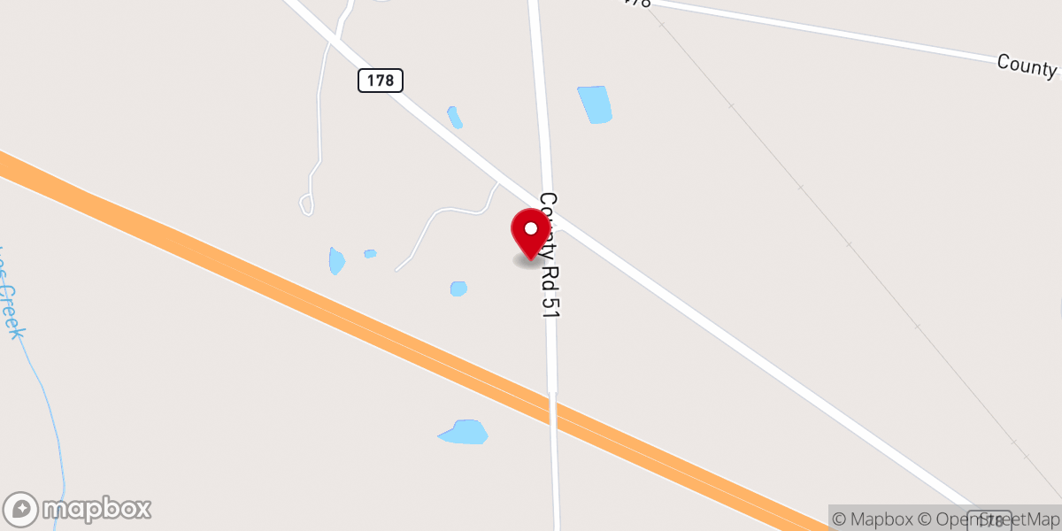 Map showing location of Faith Assembly of God