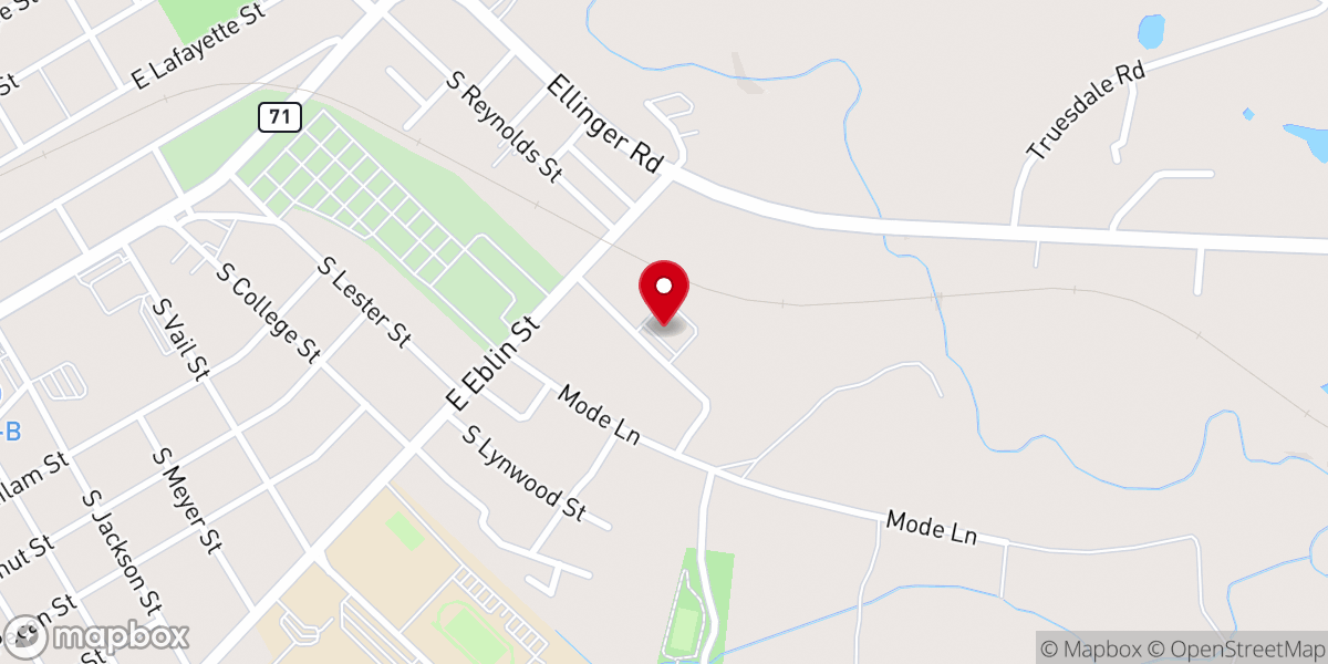 Map showing location of Second Chance Emporium