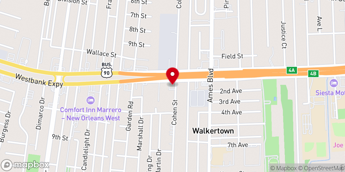 Map showing location of The Christian Empowerment Church