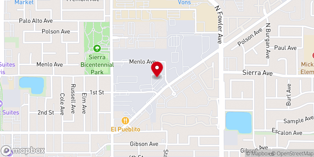 Map showing location of Eagles Harbor Community Church