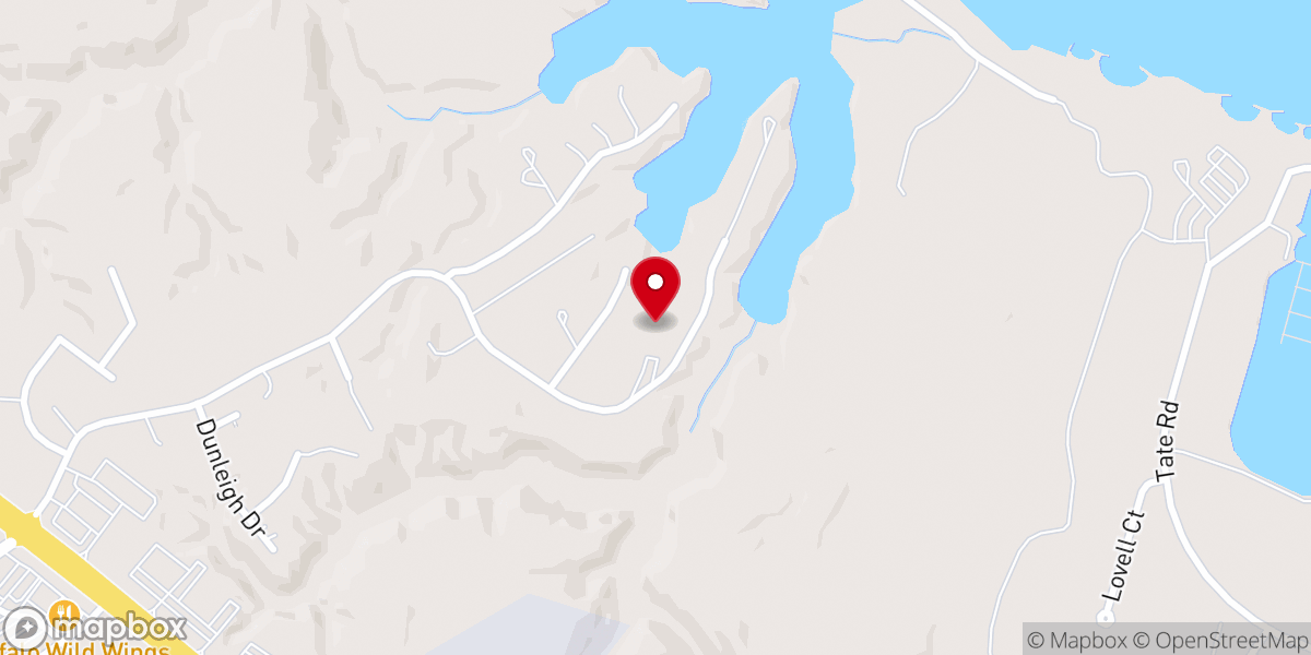 Map showing location of Libertad Baptist Church