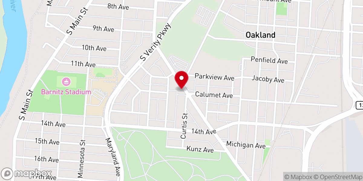 Map showing location of New Era Baptist Church
