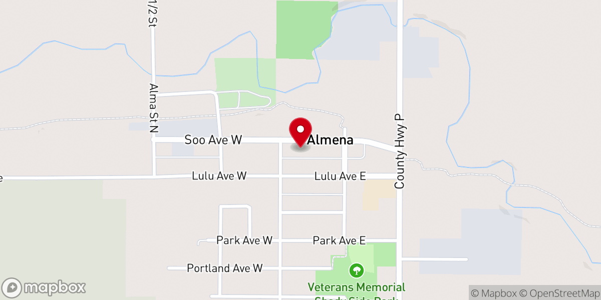 Map showing location of Sacred Heart of Jesus Catholic Church