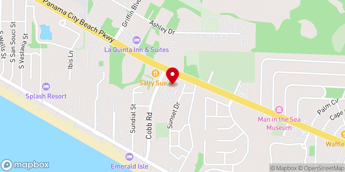 Map showing location of 5 Bridges Church