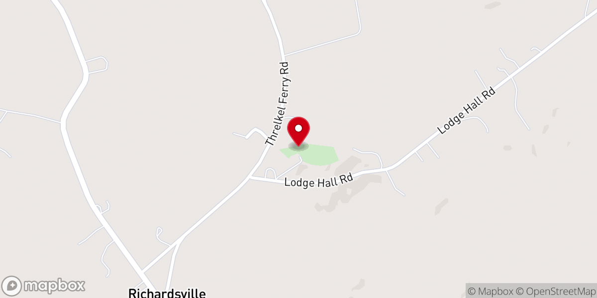 Map showing location of Green River Union Church
