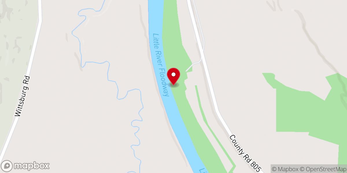 Map showing location of Johnson Chapel