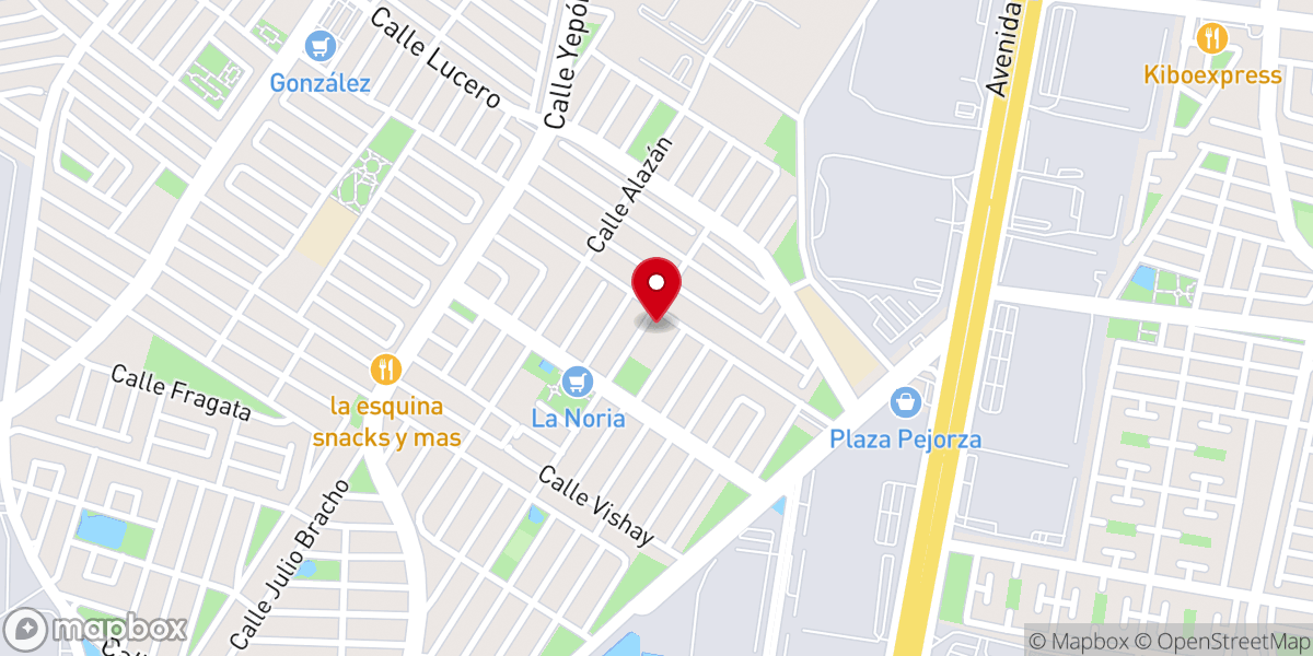 Map showing location of Capilla San Luis Rey de Francia
