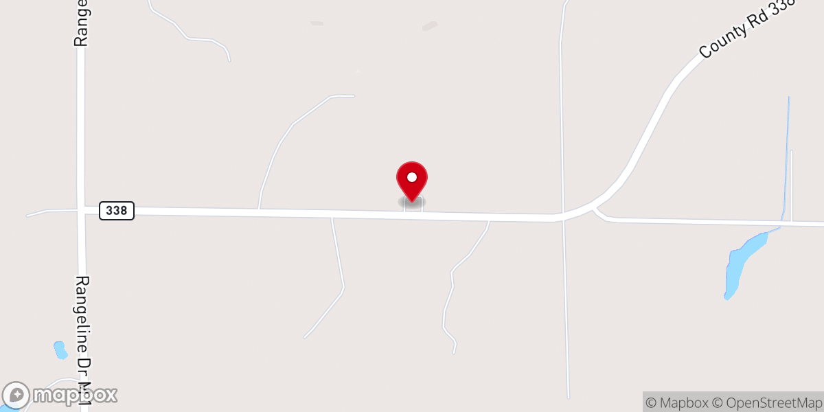 Map showing location of Saint Marks Evangelical Lutheran Church