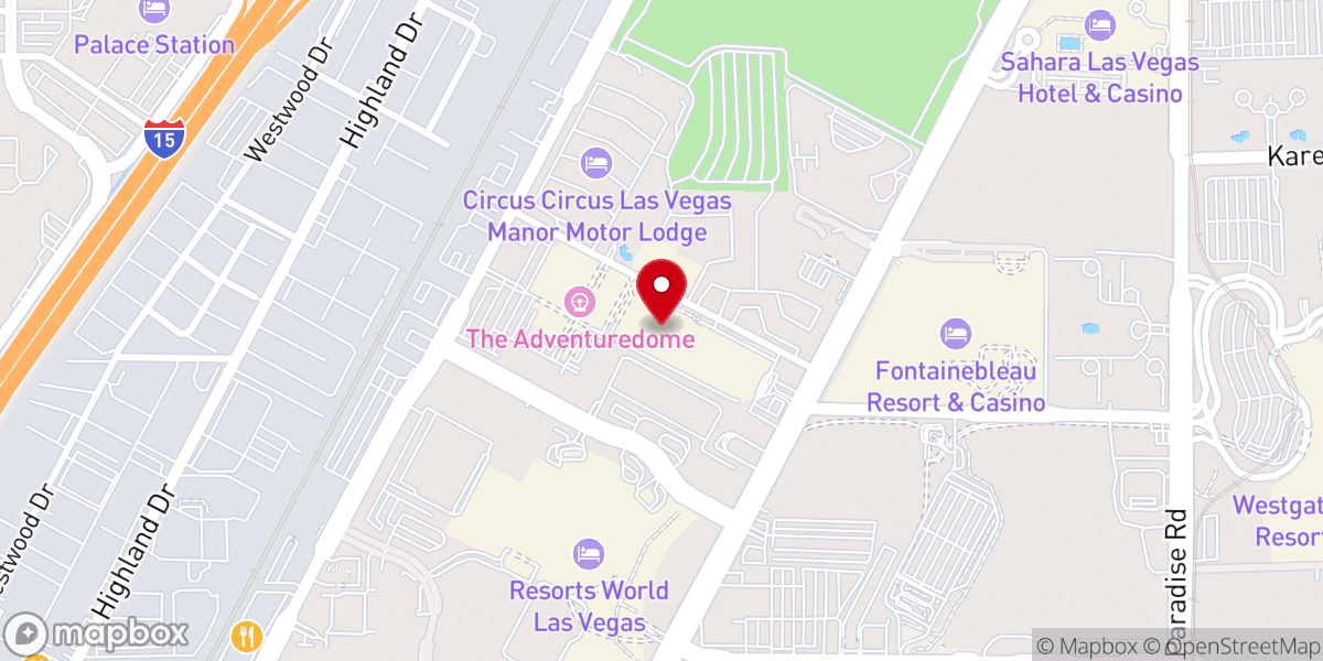Map showing location of The Hitchin Post Wedding Chapel