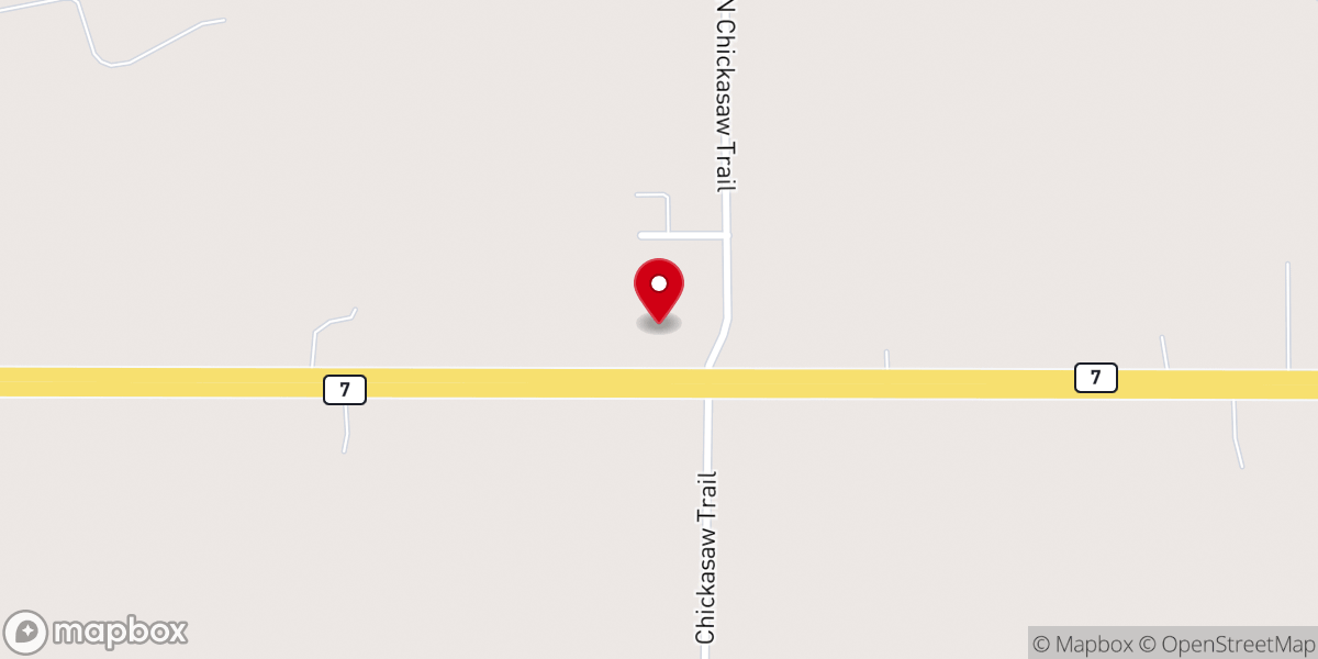 Map showing location of Arbuckle View Seventh-day Adventist Church