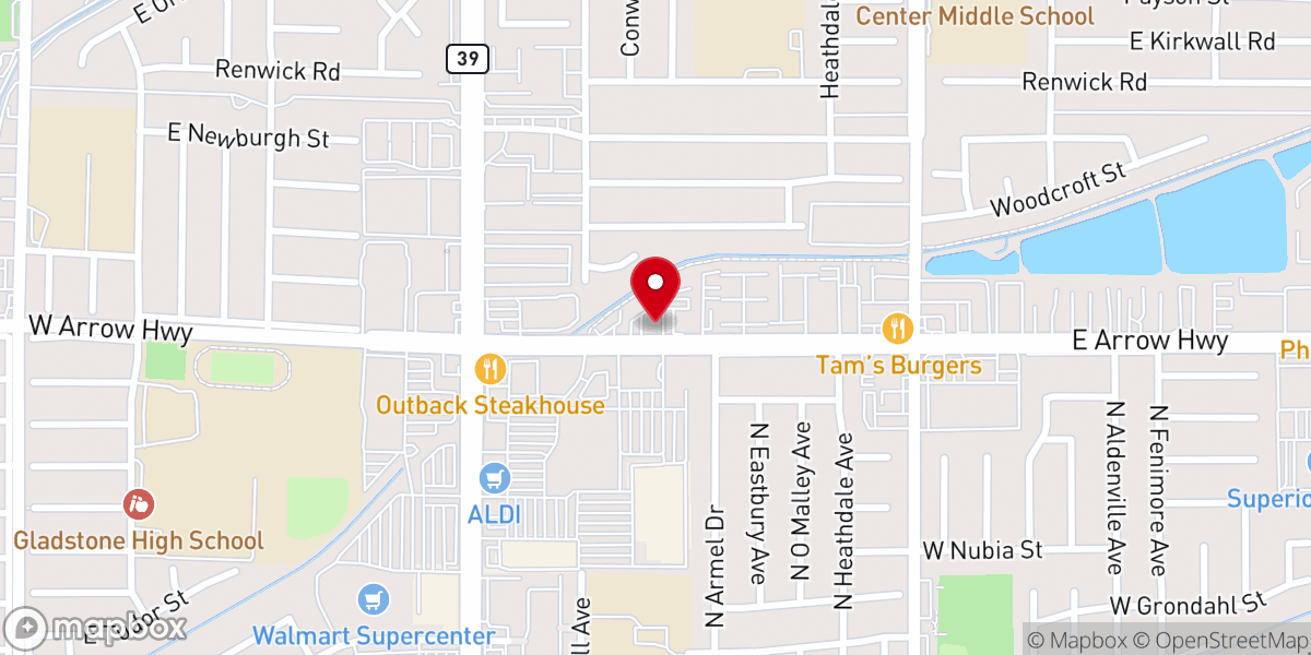 Map showing location of RCCG - King's Court Parish, Covina