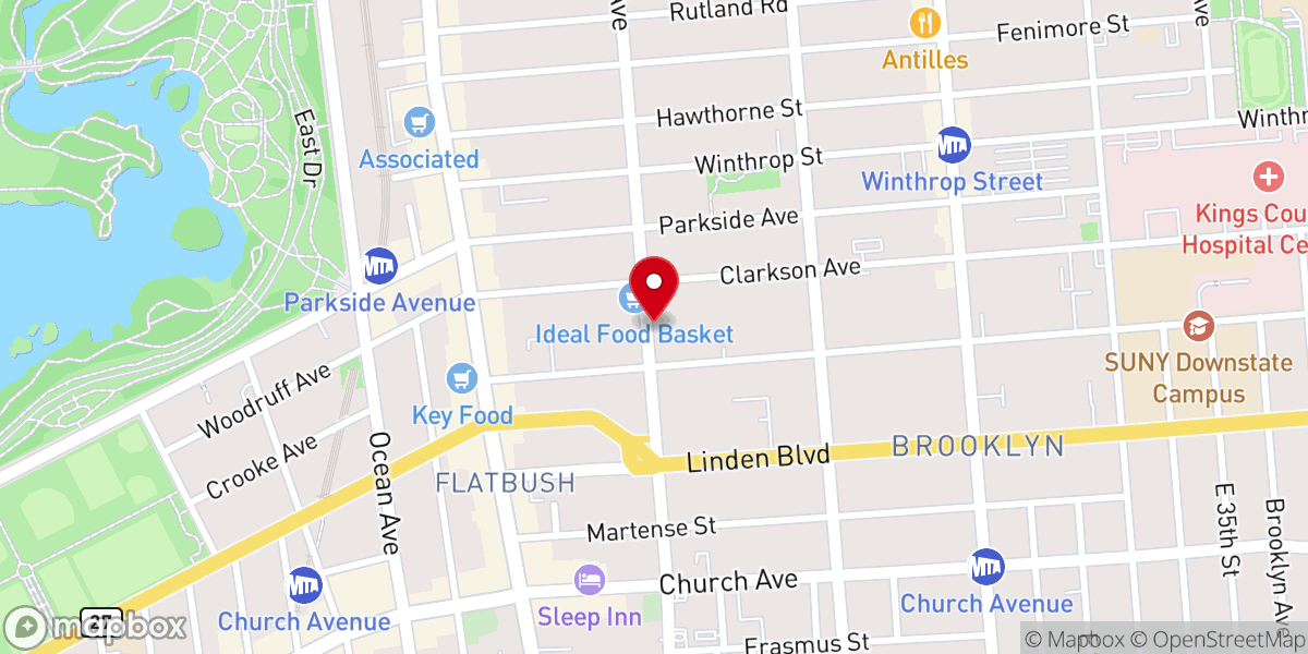 Map showing location of Bethanie Eglise Adventiste du 7eme Jour