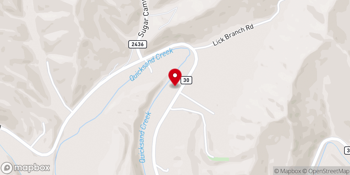 Map showing location of Palmer Memorial Church