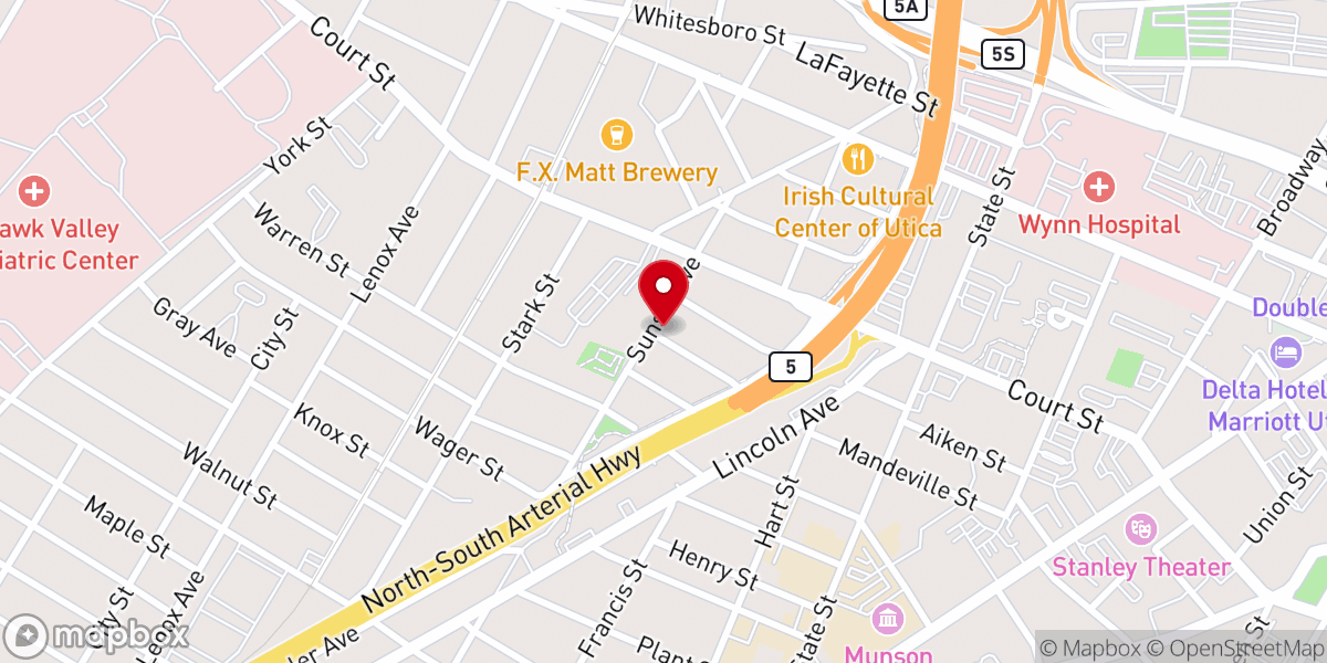 Map showing location of Life Transformation International Ministries
