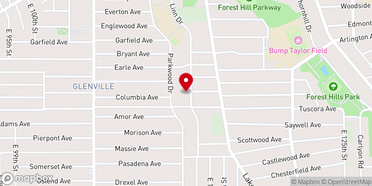 Map showing location of Nu vision Missionary Baptist Church