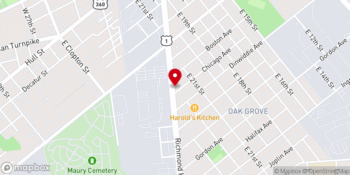 Map showing location of Iglesia Misionera Manatial De Vida Eterna Inc