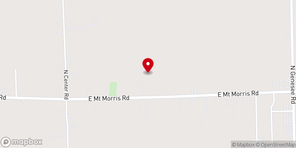 Map showing location of Eagles Nest Baptist Church
