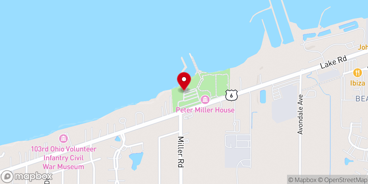 Map showing location of Miller Road Park