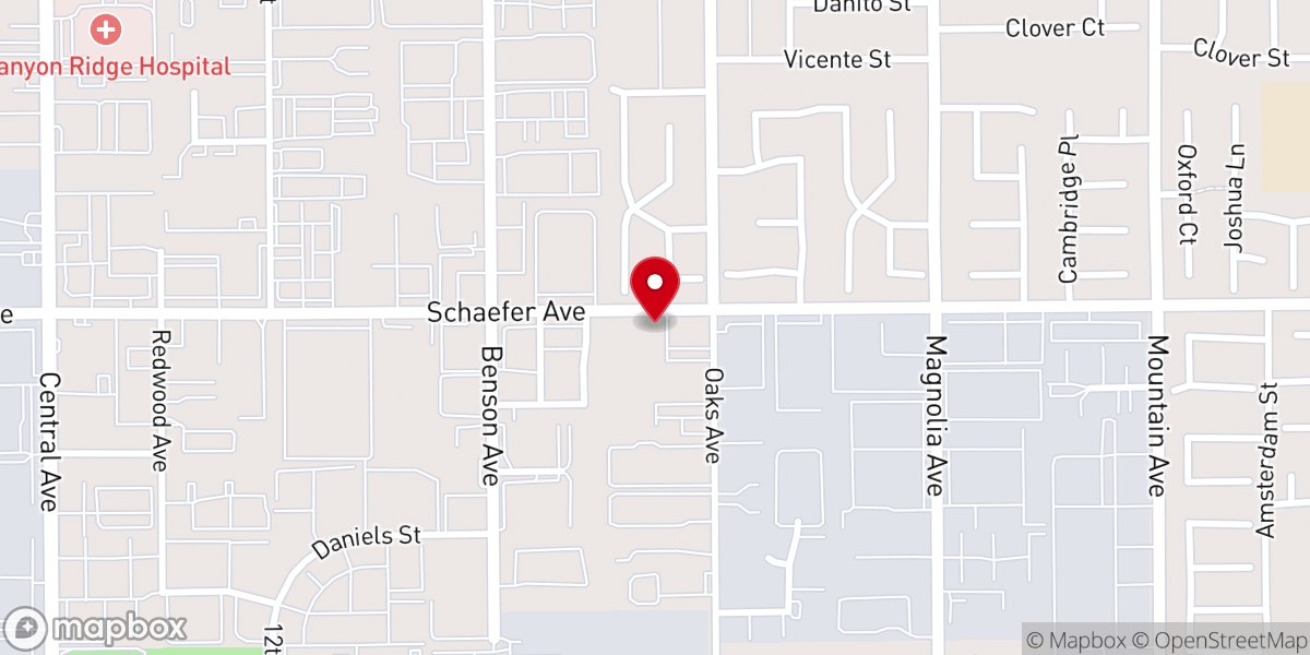 Map showing location of New Community Brethren in Christ